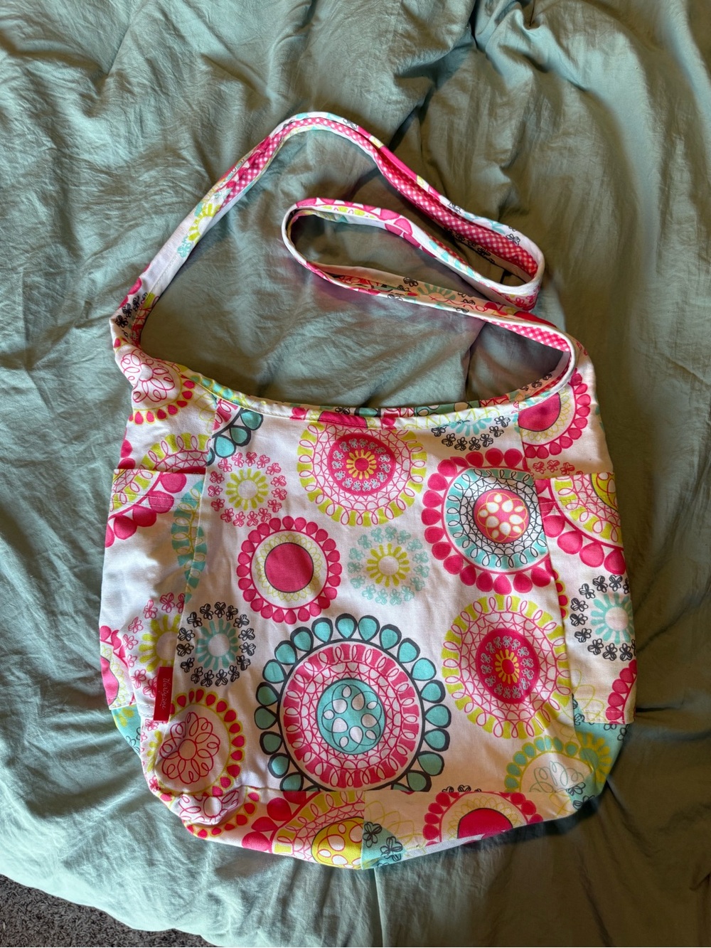 thirty-one Reversible Hobo Crossbody Bag